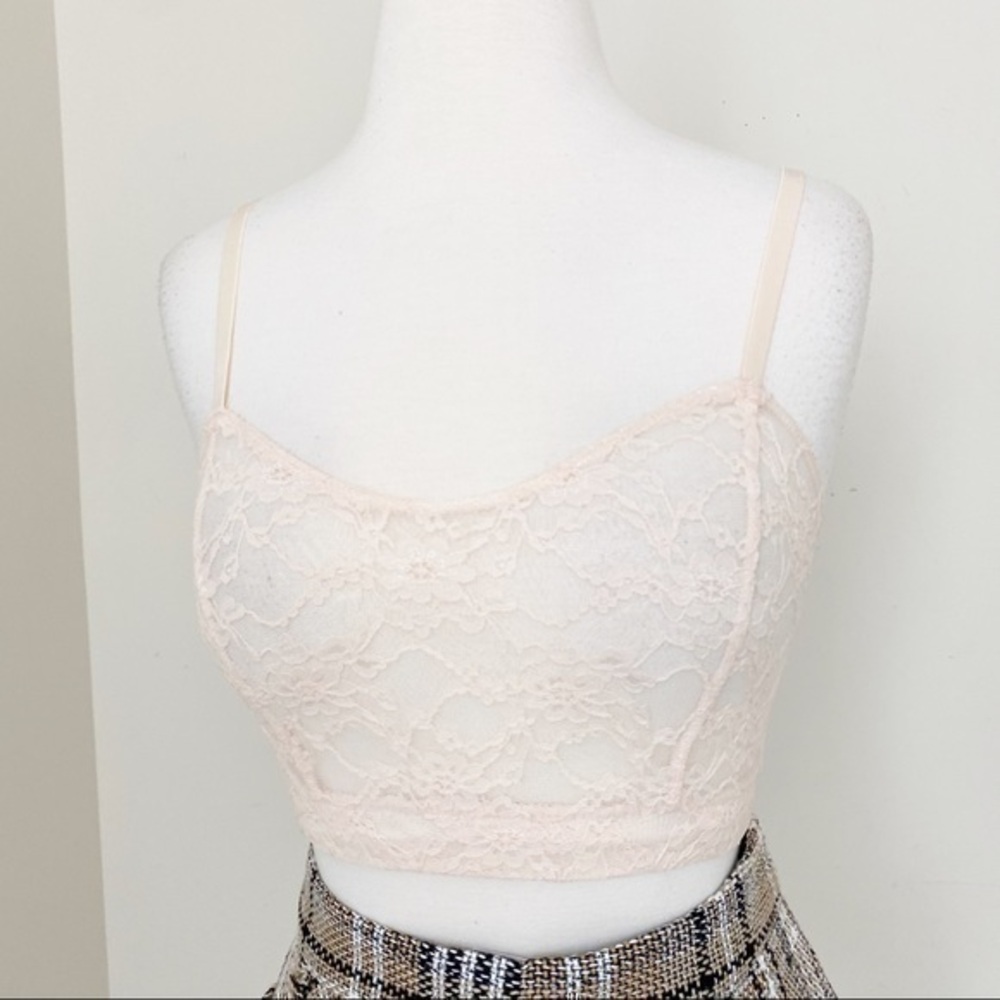Forever 21 pink lace
